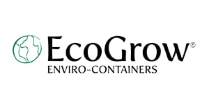 EcoGrow 3.50 Standard Molded Fiber Round Pot (720 per case) Peat